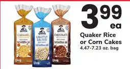 ACME Quaker Rice or Corn Cakes offer
