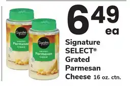 ACME Signature SELECT Grated Parmesan Cheese offer