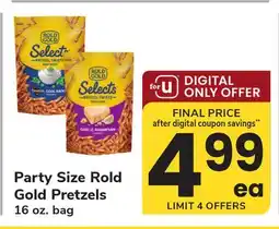 ACME Party Size Rold Gold Pretzels offer