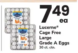 ACME Lucerne Cage Free Large Grade A Eggs offer