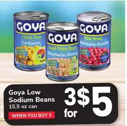 ACME Goya Low Sodium Beans offer
