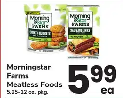 ACME Morningstar Farms Meatless Foods offer