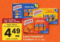 ACME Lance Sandwich Crackers offer