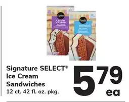 ACME Signature SELECT Ice Cream Sandwiches offer