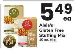 ACME Aleia's Gluten Free Stuffing Mix offer