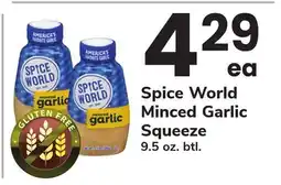 ACME Spice World Minced Garlic Squeeze offer