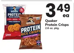 ACME Quaker Protein Crisps offer