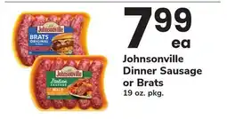 ACME Johnsonville Dinner Sausage or Brats offer