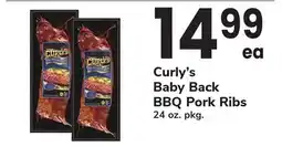 ACME Curly's Baby Back BBQ Pork Ribs offer