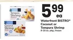 ACME Waterfront BISTRO Coconut or Tempura Shrimp offer