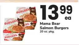 ACME Mama Bear Salmon Burgers offer