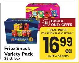 ACME Frito Snack Variety Pack offer