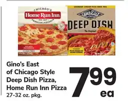 ACME Gino's East of Chicago Style Deep Dish Pizza, Home Run Inn Pizza offer