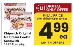 ACME Chipwich Original Ice Cream Cookie Sandwich offer