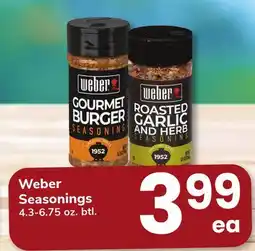 ACME Weber Seasonings offer