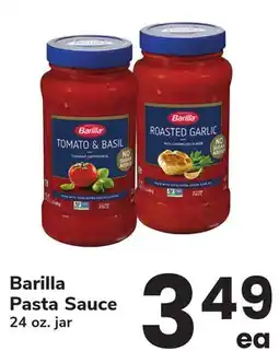 ACME Barilla Pasta Sauce offer