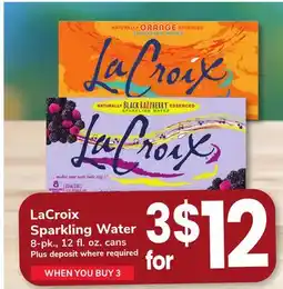 ACME LaCroix Sparkling Water offer