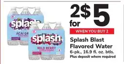 ACME Splash Blast Flavored Water offer