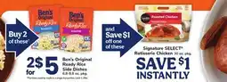 ACME Ben's Original Ready Rice Side Dishes offer