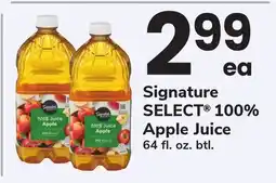 ACME Signature SELECT 100% Apple Juice offer