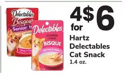 ACME Hartz Delectables Cat Snack offer