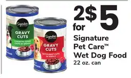 ACME Signature Pet Care Wet Dog Food offer