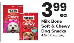 ACME Milk Bone Soft & Chewy Dog Snacks offer