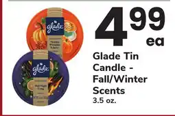 ACME Glade Tin Candle - Fall/Winter Scents offer