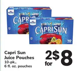 ACME Capri Sun Juice Pouches offer