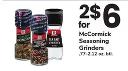 ACME McCormick Seasoning Grinders offer