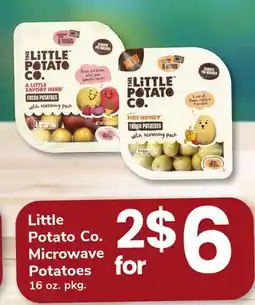 ACME Little Potato Co. Microwave Potatoes offer