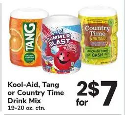 ACME Kool-Aid, Tang or Country Time Drink Mix offer