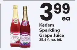 ACME Kedem Sparkling Grape Juice offer