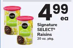 ACME Signature SELECT Raisins offer
