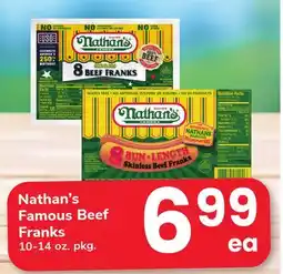 ACME Nathan's Famous Beef Franks offer