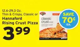 Hannaford Hannaford Rising Crust Pizza offer
