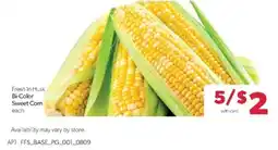 Family Fare Fresh In Husk Bi-Color Sweet Corn offer