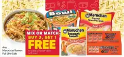 Family Fare Any Maruchan Ramen offer