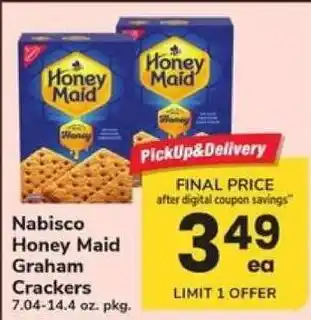 Nabisco honey maid graham crackers