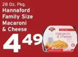 Hannaford Hannaford family size macaroni & cheese offer