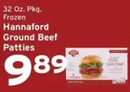 Hannaford Hannaford ground beef patties offer