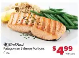 Family Fare Black Pearl Patagonian Salmon Portions offer