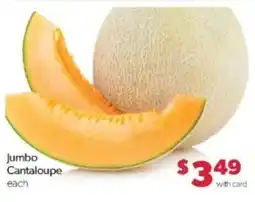 Family Fare Jumbo Cantaloupe offer