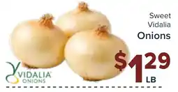 Valu Market Vidalia Onions offer