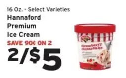 Hannaford Hannaford Premium Ice Cream offer