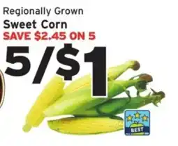 Hannaford Regionally Grown Sweet Corn offer