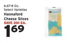 Hannaford Hannaford cheese slices offer