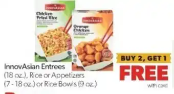 Family Fare InnovAsian Entrees offer