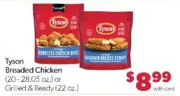 Family Fare Tyson Breaded Chicken offer