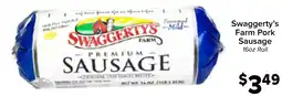 Valu Market Swaggerty's Farm Pork Sausage offer